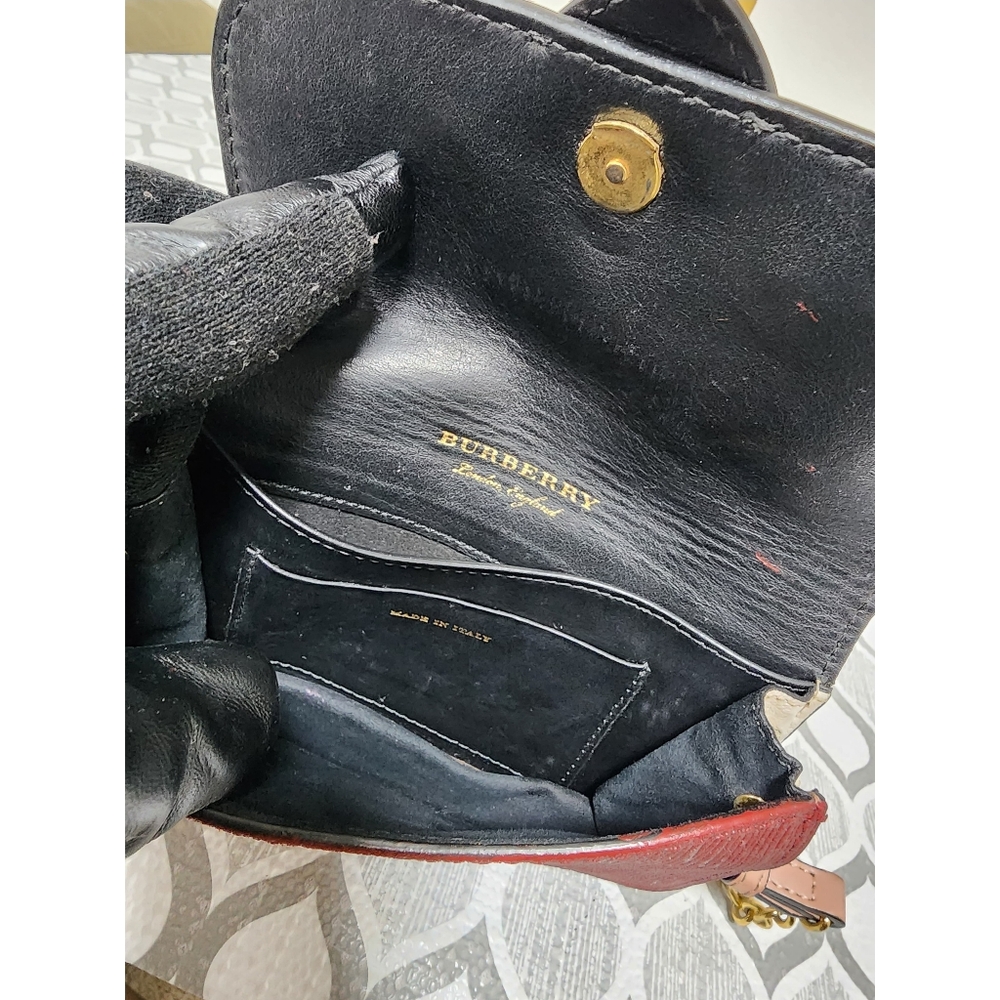 Burberry Owl Chain-Linked Crossbody Bag Multicolored - Picture 15 of 15